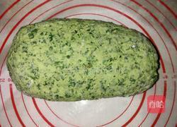 红薯叶饼的做法图解4