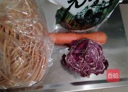 杂蔬馓子发面饼的做法图解1
