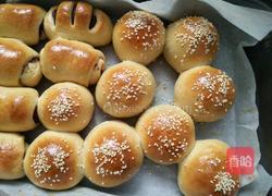 全麦小面包（豆沙馅）的做法图解15