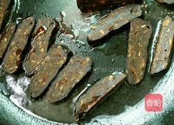 上饶小吃～煎南瓜干的做法图解3