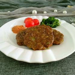 黑胡椒驴肉饼