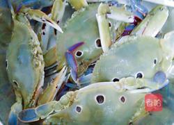 炒蟹的做法图解2