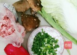 白菜包包的做法图解1