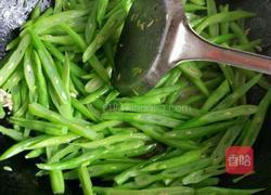 四季豆炒肉片的做法图解5