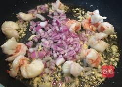 番茄鲜虾弯管意大利面的做法图解5