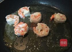 鲜虾芦笋意大利炖饭的做法图解3