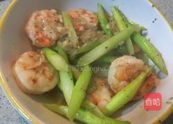 鲜虾芦笋意大利炖饭的做法图解6