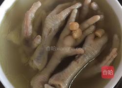 凤爪炖干贝的做法图解8