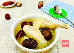 香菇红枣嫩鸡汤的做法图解8