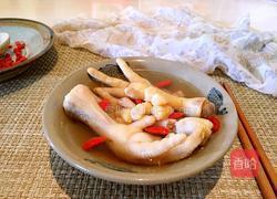 凤爪炖干贝的做法图解9