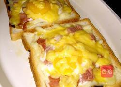 芝士流黄蛋多士的做法图解10