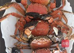 清蒸河蟹的做法图解6