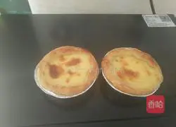 Illustration of how to make ham and egg tarts 13