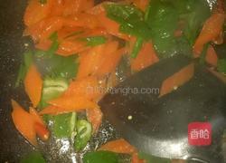 猪血胡萝卜的做法图解4