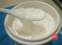 雪燕炖牛奶的做法图解8