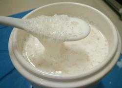 雪燕炖牛奶
