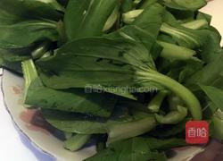 蘑菇小油菜的做法图解2