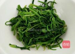 凉拌菠菜的做法图解3
