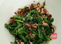 凉拌菠菜的做法图解4