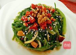 凉拌菠菜的做法图解7