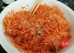 胡萝卜肉蒸包馅的做法图解5
