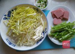 素炒韭黄的做法图解2