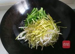 素炒韭黄的做法图解4
