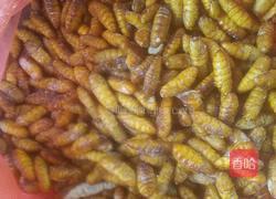 干煸茧蛹的做法图解1