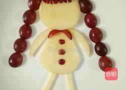 大辫子的害羞女孩的做法图解5