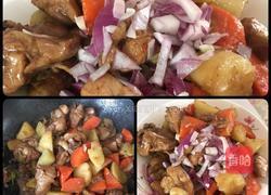 土豆萝卜炖鸡块儿的做法图解1
