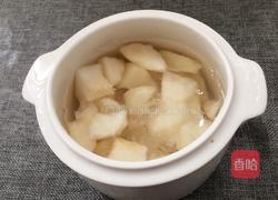 冰糖炖雪梨的做法图解5
