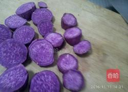 紫薯糯米丸的做法图解2