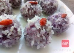 紫薯糯米丸的做法图解11