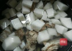 萝卜排骨汤的做法图解4