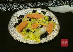 火腿肠黑木耳炒娃娃菜的做法图解15