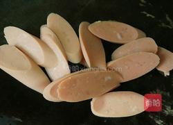 火腿肠黑木耳炒娃娃菜的做法图解5