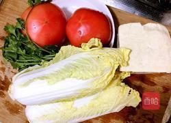 豆腐娃娃菜的做法图解1