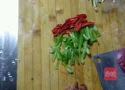 豆腐炒肉的做法图解1