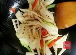 双椒竹笋的做法图解6