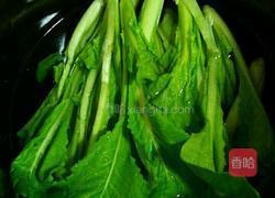 白灼小白菜的做法图解1
