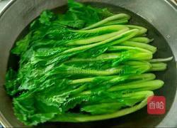 白灼小白菜的做法图解7