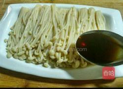 油爆金针菇的做法图解7