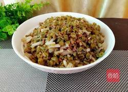 酸豆角炒肉沫的做法图解7