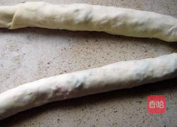 葱花火腿花卷的做法图解7