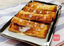 奶香煎吐司的做法图解5