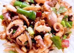 爆炒章鱼的做法图解3