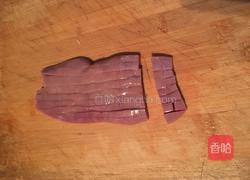 香芹炒腰花的做法图解3