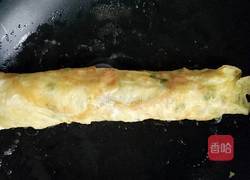香葱蛋包肠的做法图解3