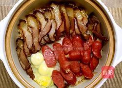 腊肉煲仔饭的做法图解8