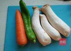 小炒杏鲍菇的做法图解1